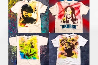 Artwear: The Remix T-Shirt Painting
